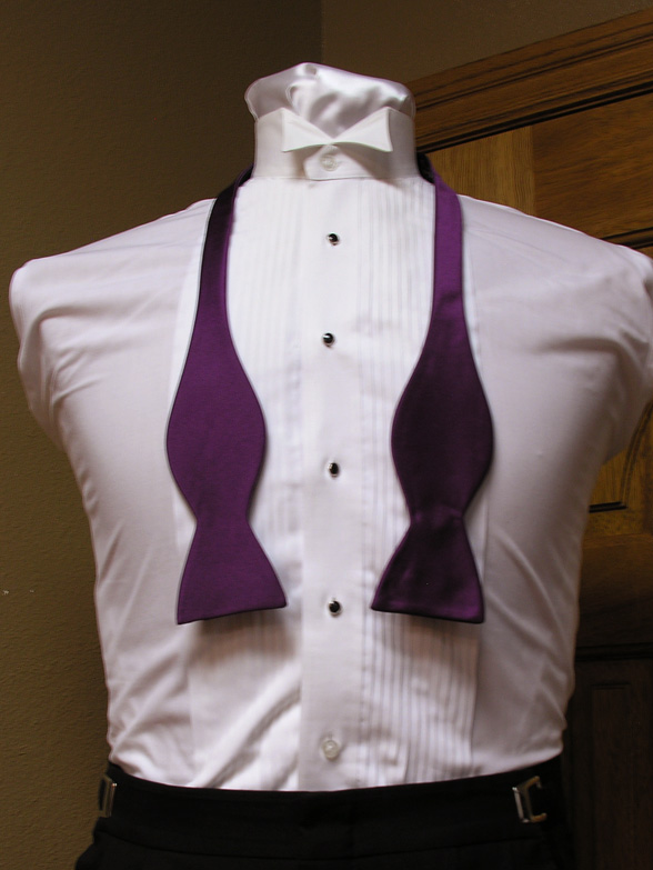 Pink Matte Satin Full Back Vest Neck Tie Steampunk Tuxedo Wedding Prom Groom 