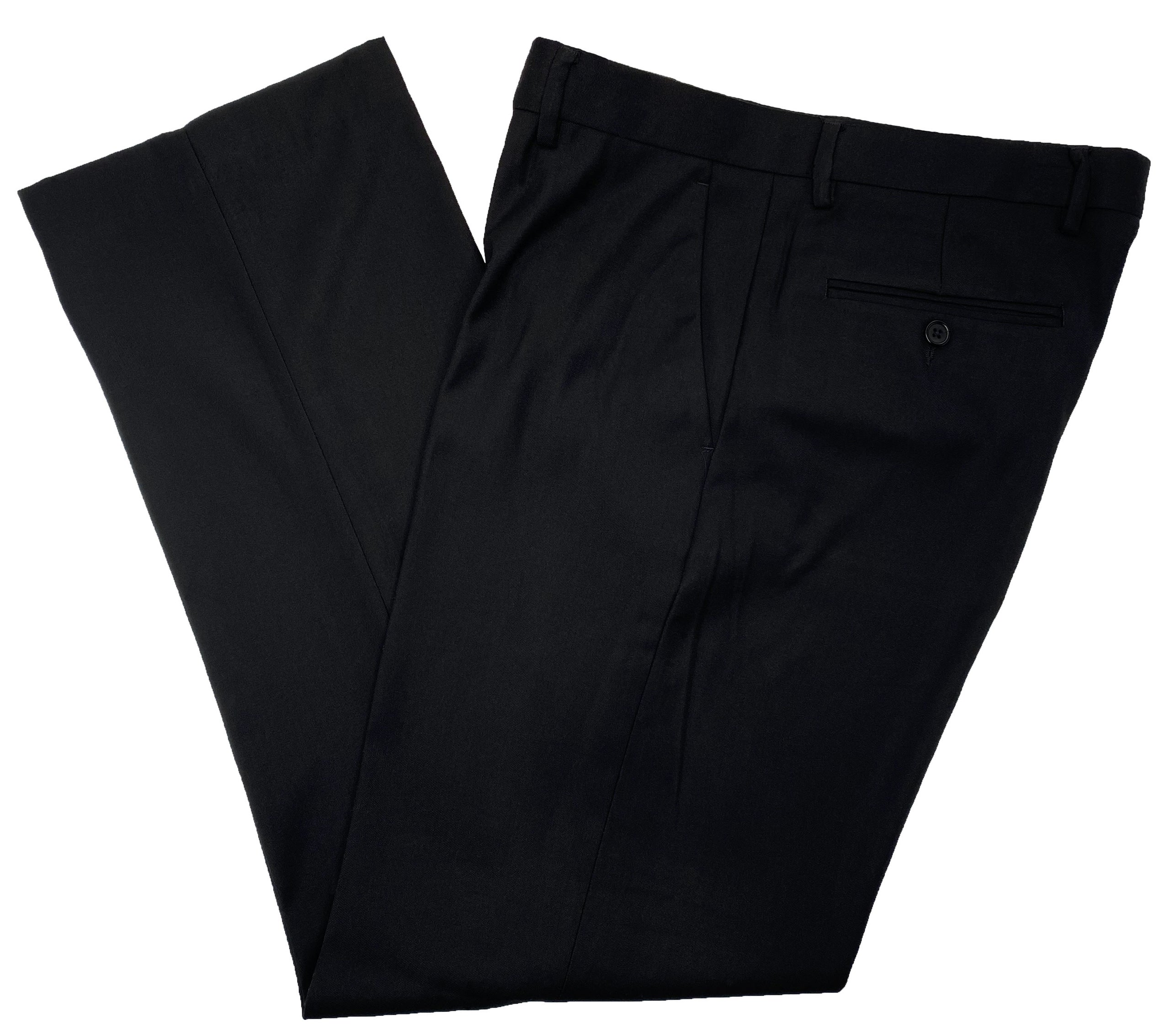 Men's Suit Dress Pants Slim Black