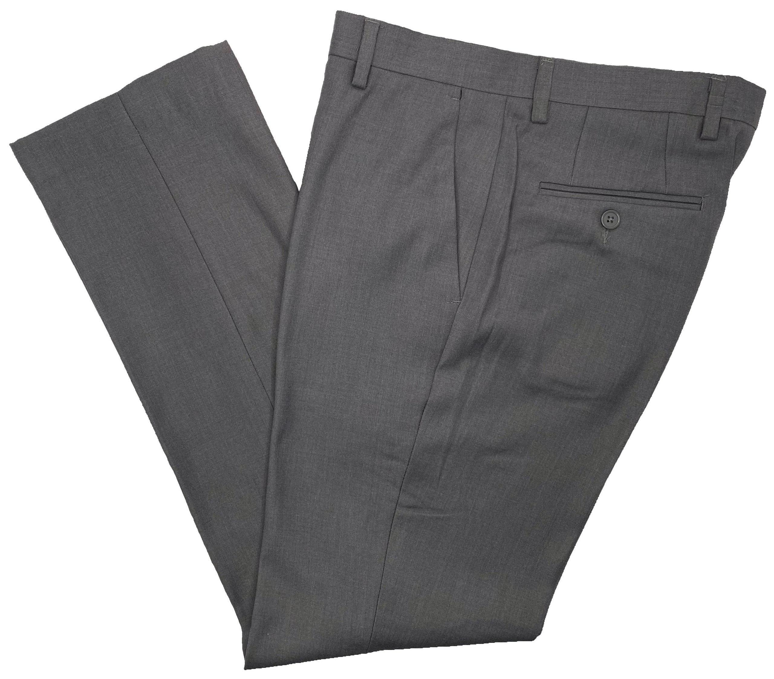 Men's Suit Dress Pants Slim Gray