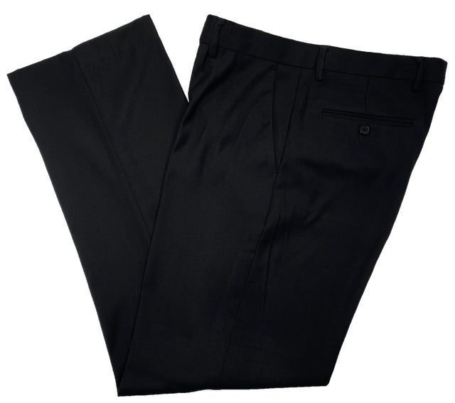 Men's Suit Dress Pants Black